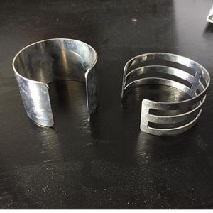 Wide Bracelets Metal